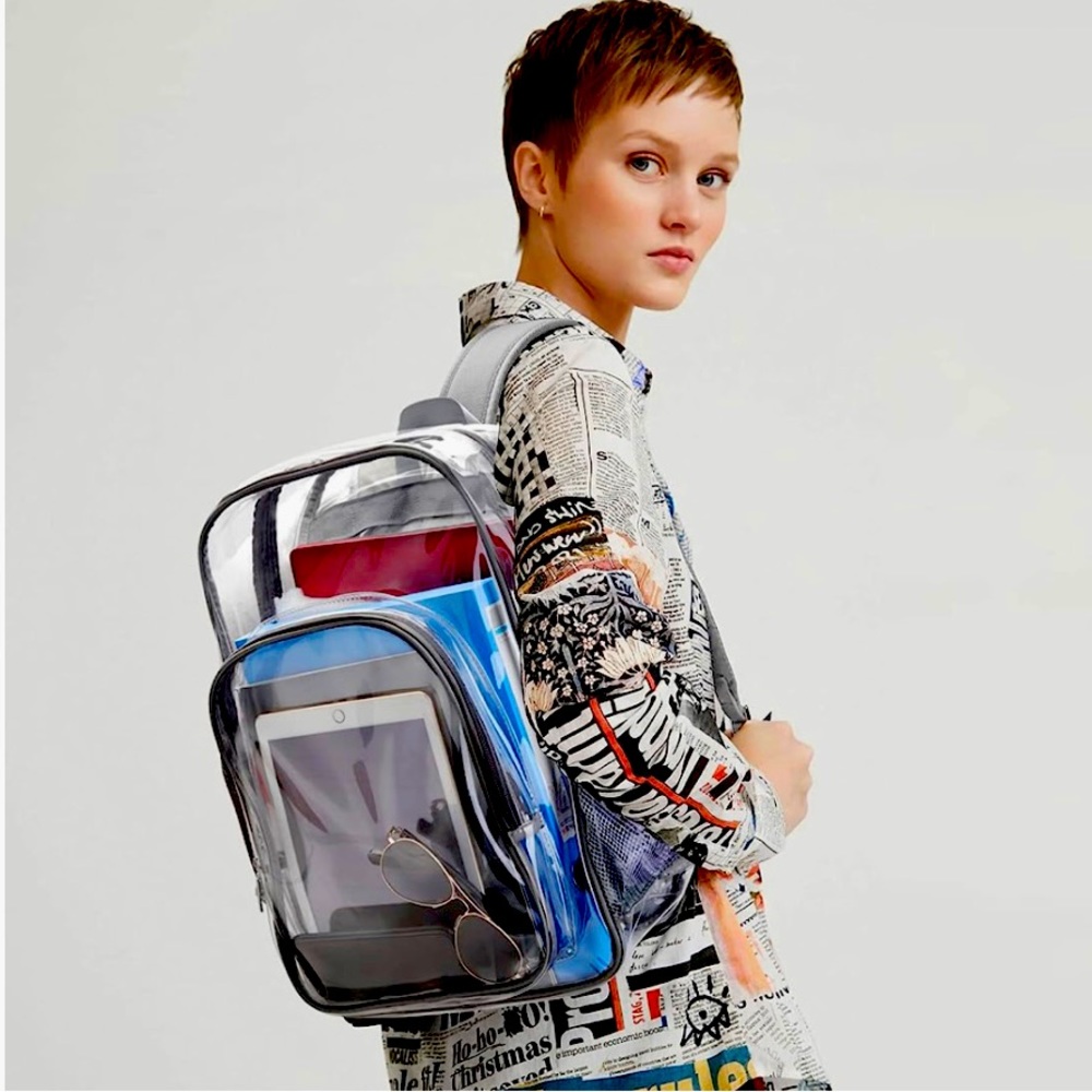 NWT Clear Backpack